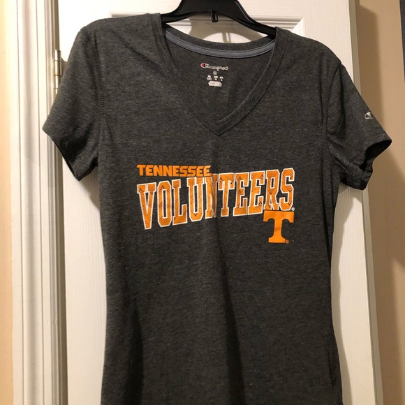 V Neck Champion Tennessee Volunteers Tee - Picture 2 of 5